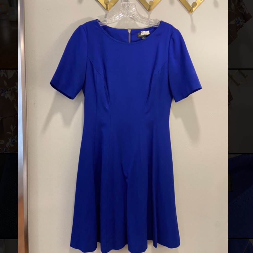Tahari Short-sleeved Fit & Flare